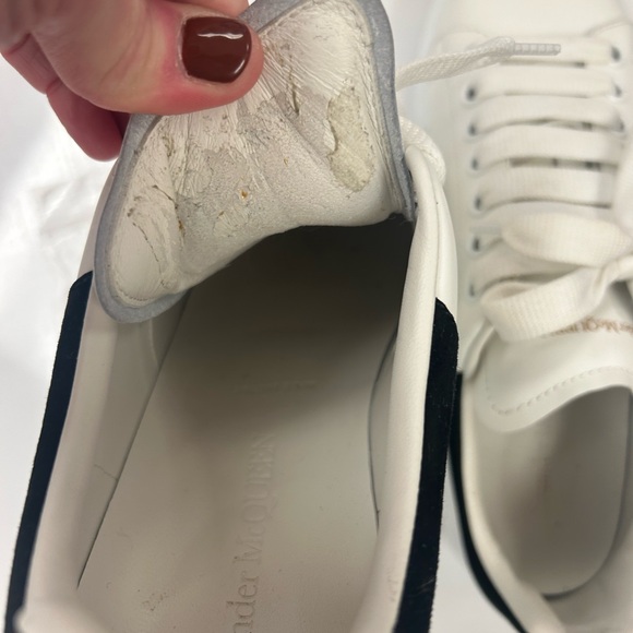 Alexander McQueen Larry Sneaker white/black - Picture 5 of 10